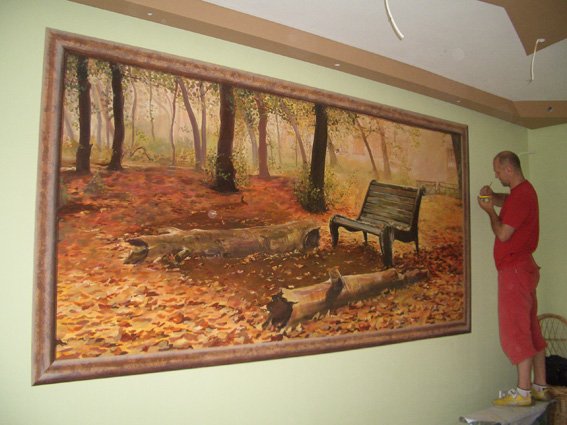 PICTURA PE PERETE